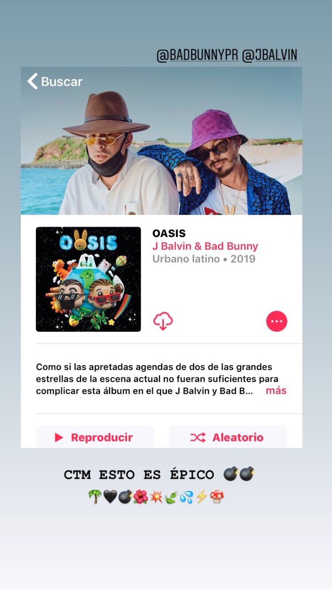 _Martina05_'s tweet photo. @JBALVIN @sanbenito best album of 2k19🤑🔥🖤⚡️💦🌺💥🌴😍💣 https://t.co/eSXWJNeKdk