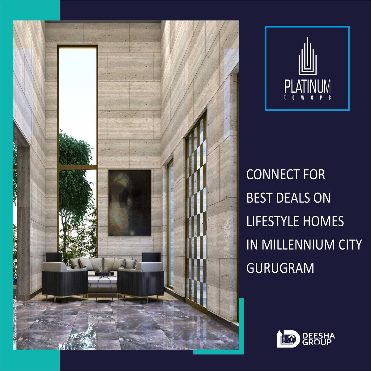 GroupDeesha's tweet photo. Book Finest #LuxuryApartment in #TrumpTowers  Delhi NCR. Best Deals available at #DeeshaGroup.

Know more about #PlatinumTowers #Gurugram: 
https://t.co/aOjugSNGOX
#lifestylehomes #GurugramProperties https://t.co/2tRJ0bP0qd