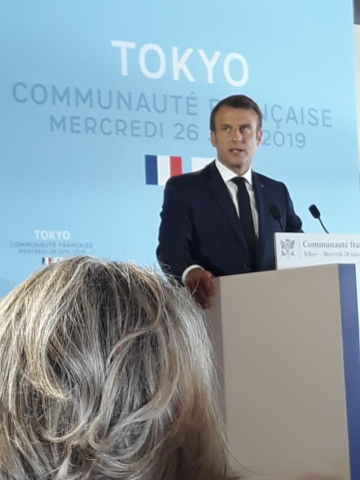 LACTIPS_SA's tweet photo. #Lactips is at the residence of France in Japan with the french President @EmmanuelMacron and @JY_LeDrian, Minister of Europe and Foreign Affairs. #techforgood #G20OsakaSummit #frencheconomicdelegation #endplasticpollution #maketheplanetgreatagain https://t.co/VDzsdttRRu https://t.co/TrYRZSGgQ1