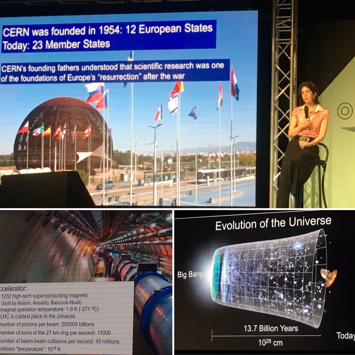 Inspiring Fabiola Gianotti:CERN’s founding fathers understood that scientific research was the foundation of EU resurrection after the war.Today we need a new resurrection leveraging on #AI :with 1 cappuccino/year per EU citizen we can build CLAIRE the CERN for AI