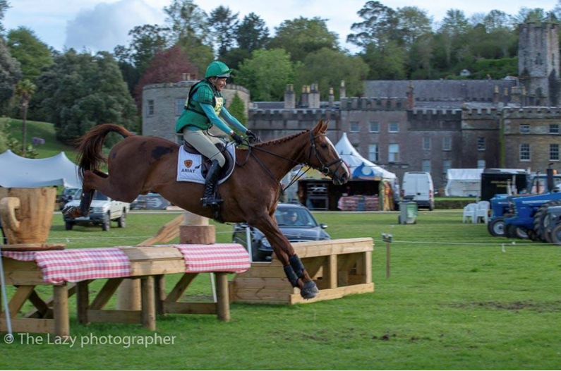 Lovely update sent in from Mary King- the first photo is Tilly at Port Elliott flying around the cross country! The second Photo is Zara and the beautiful 2 week old Cedar ! Mary has just started work on her two 4 year olds Cyrus and Seamus who were both backed last Autumn 🍂