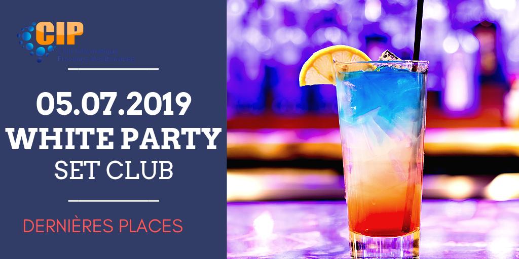 DERNIÈRES PLACES !
Nos places fondent comme neige au #soleil ☀️🙌🏼
Rejoignez-nous pour faire monter la #température dès 19H00 vendredi prochain et vous désaltérez au bord de la #piscine du SET CLUB ! 
Dress Code : #White 
Dernières Places helloasso.com/associations/c…

#party #BUSINESS