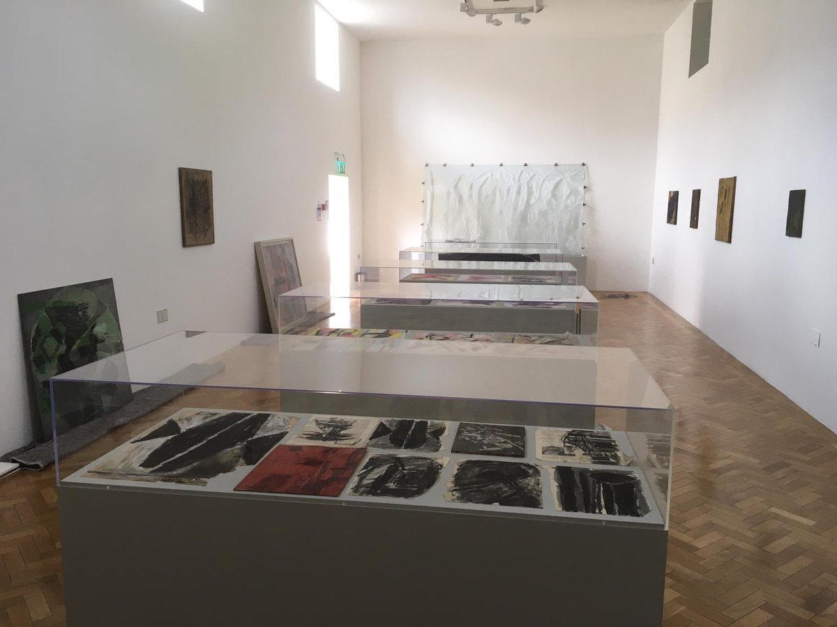 _LizzieFisher's tweet photo. I’ll be giving a tour of the Gustav Metzger exhibition “Destroy and you create...” tomorrow (29th June), 10am at Fermoy Gallery, King’s Lynn PE20 1EU. Tickets £5. The exhibition is free at other times. Check https://t.co/Tm5mrpF7gM for opening times. @KLFestival https://t.co/wWYeiVY2Zg