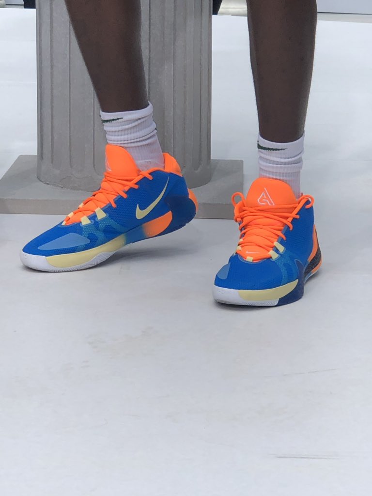 Zoom Freak: New colorways of the Zoom Freak 1 spotted on the younger Antetokoun