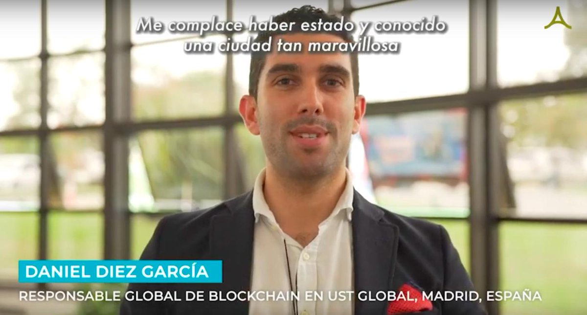 En mayo participamos con <a href="/aleadershiporg/">Advanced Leadership Foundation</a> en un encuentro comercial. Nuestro Global Head of #Blockchain <a href="/danicellero/">Daniel Díez</a> participó en este viaje representando a nuestra empresa #USTGlobal
No te pierdas este vídeo. bit.ly/2XwPVR7