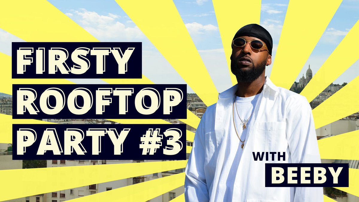 firstyclub's tweet photo. Tout est prêt sur le toit du Generator pour le showcase exclusif de @_Beeby. Ça va être du très très lourd ! 🤩 #rap #Paris
Vous avez jusque 14h30 pour vous inscrire sur le mur de l'event 👇🏻
https://t.co/9ls924df3a https://t.co/CXmNjW7uug