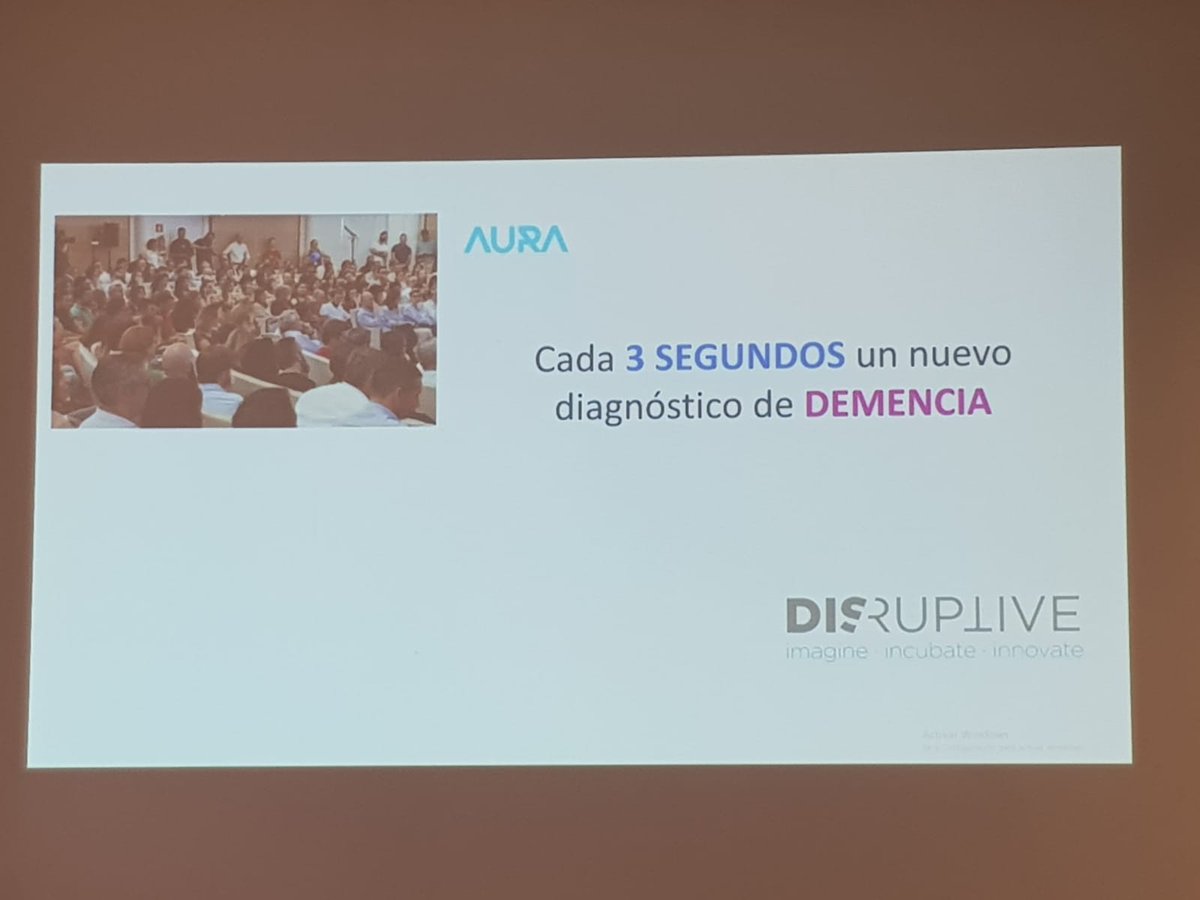 @SanitasDisruptive #Aura #DiagnosticoPrevencionAlzheimer Hoy los empleados de @Sanitas estamos aqui para decidir el futuro