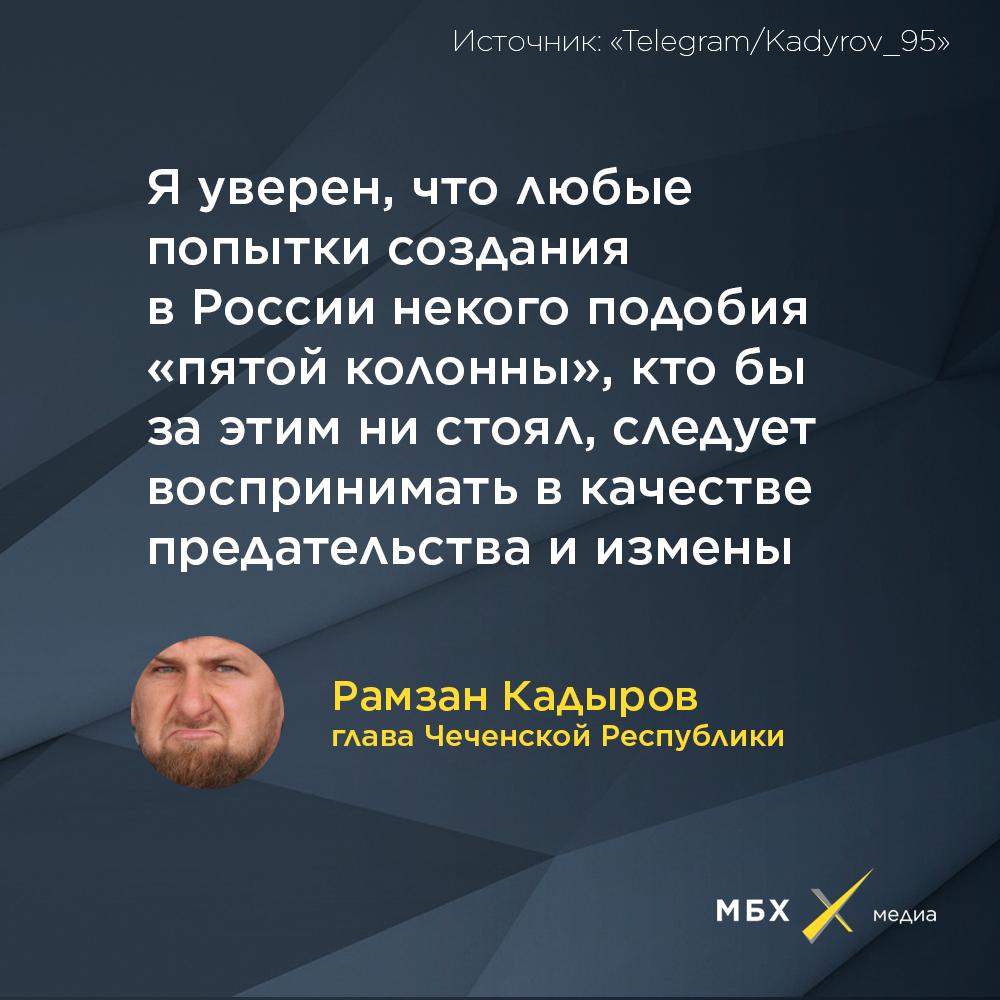 Извинения рамзану кадырову образец