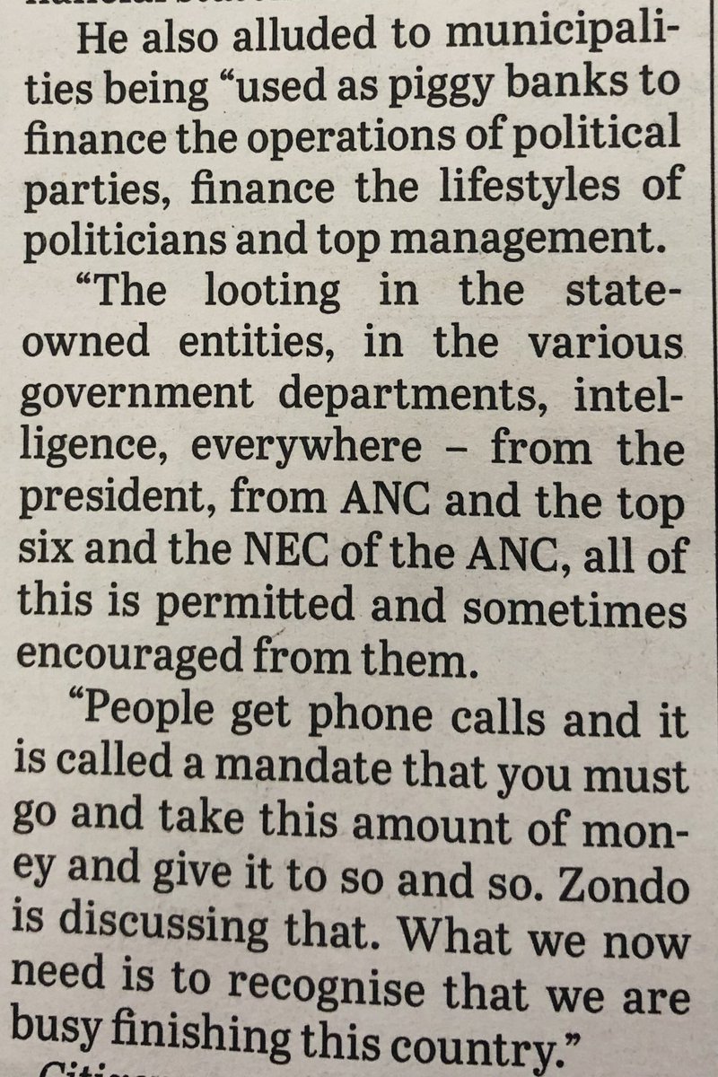 Richard_Spoor's tweet image. “We are busy finishing this country” and the top leadership of the ANC is complicit. - Auditor-General Kimi Makwetu