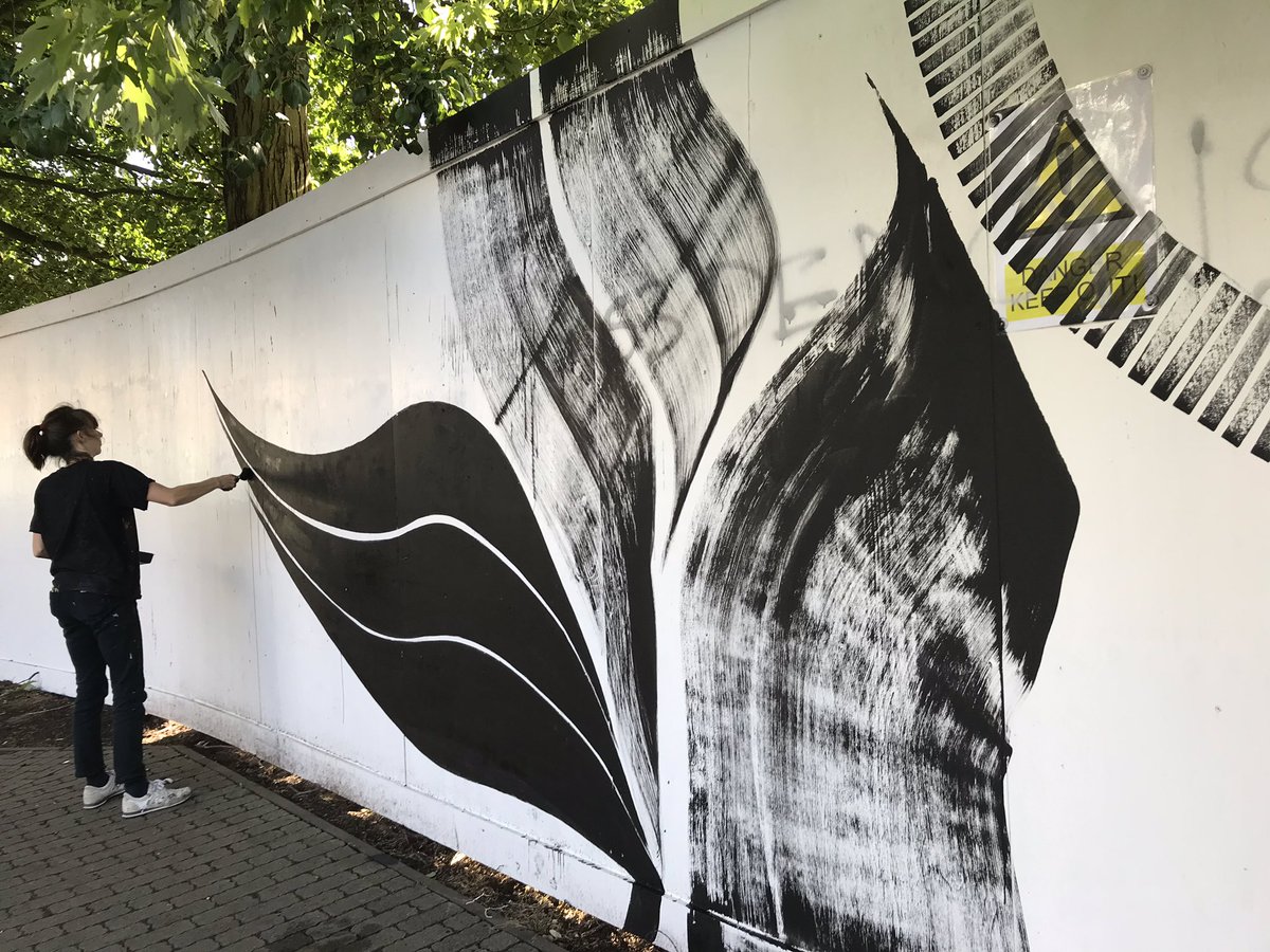 HistCovTrust's tweet photo. Working with @Lucy_McLauchlan and @The_Herbert on the hoardings around Drapers Hall renovations as part of #WonderCov exhibition starting this weekend. #ThisIsCoventry https://t.co/kCA80JLA4w
