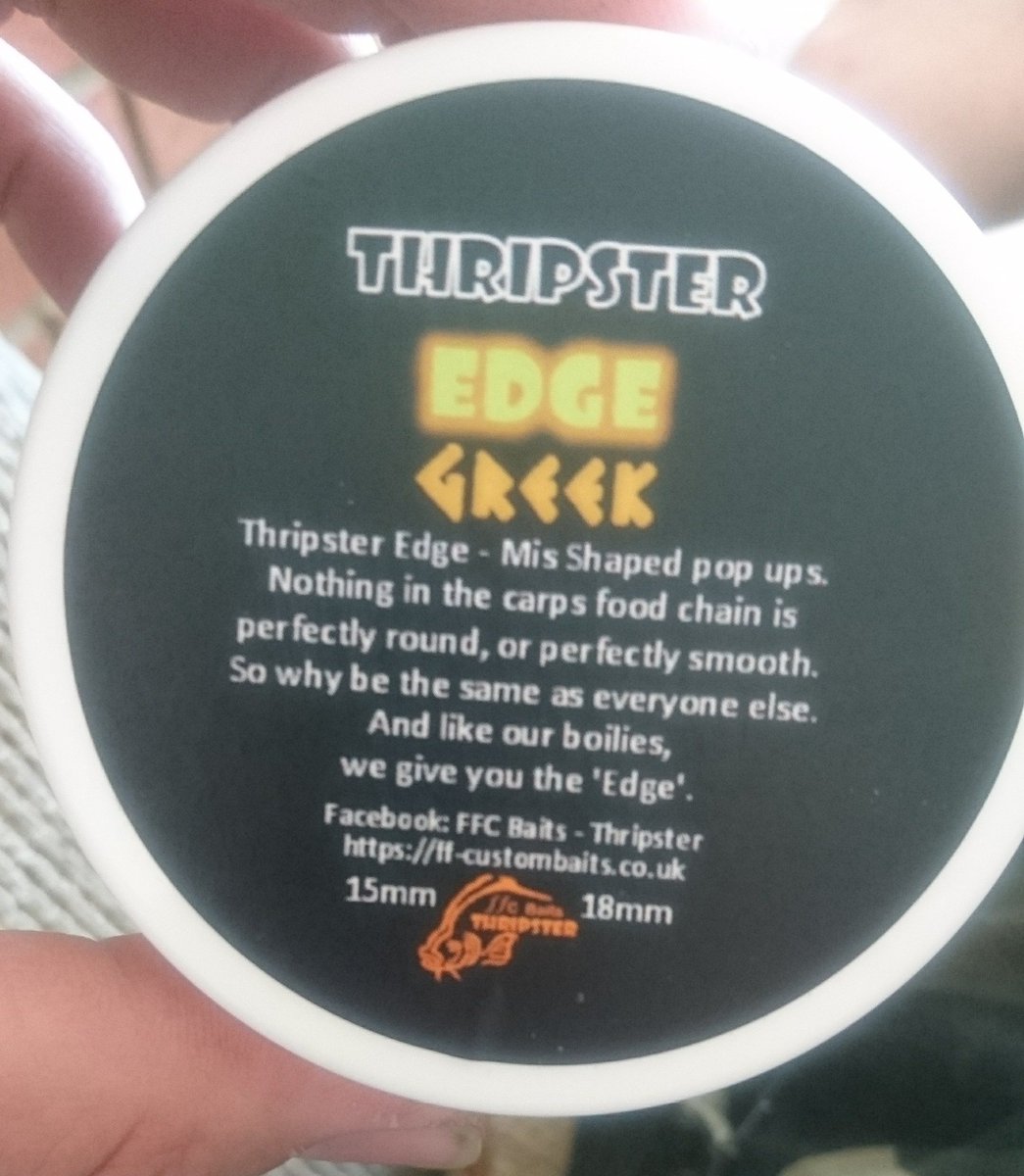 FFCBAITS's tweet photo. The Greek Tweak pop ups fished over the Greek Tweak Combo that have been pulling 3 UK 40's and over 20 20's during testing....so far π
https://t.co/oOOoYbLREt
#carpfishing #edges #Thripster https://t.co/ek8ZHErhua