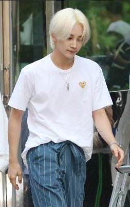 ハユン Hayun Seventeen ジョンハン 着用のtシャツ コムデギャルソン のもので 左胸の Play ワンポイントは韓国でも日本でも人気ですよね カラーも4色で展開されているようなので 夏が終わる前にぜひ 韓国ファッション 韓国 韓国アイドル