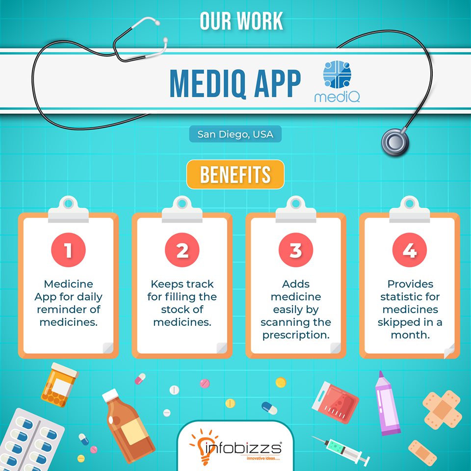 AtliQTech's tweet photo. We have marked our presence globally with our work. Our MediQ app is all in one medicine tracking application.
The product has already gained popularity in the USA.
Proud to serve international clients.
#Infobizzs #MedicineApp #USA https://t.co/bji769uAUL