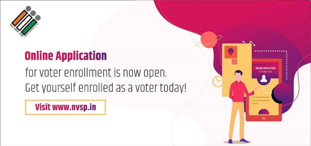 UttarakhandCEO's tweet photo. Be a Voter, Be Responsible.
#GOEnroll #GoRegister https://t.co/ZdkKDoChNi