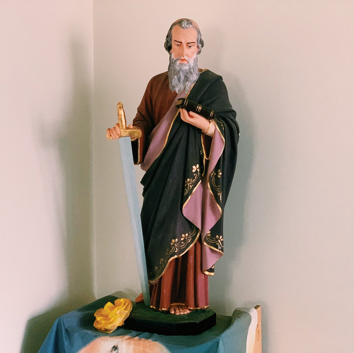 うおおおおおおお！ #パウロ像 #像 #聖パウロ #使徒パウロ #使徒聖