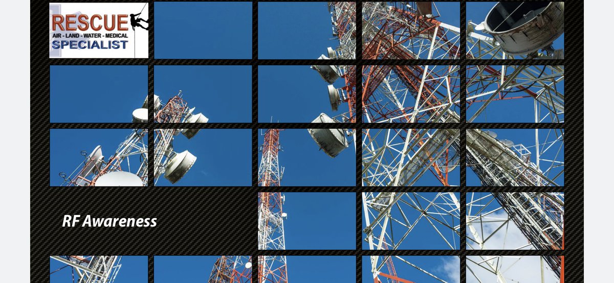 RescueSpec's tweet photo. Accredited RF awareness training today. #rescuespecialist #rfawareness #telecomstraining #rfhazards https://t.co/iaGg2LZwKa