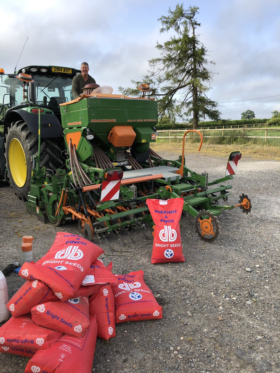 Bird mixes are going in little bit late but conditions are now perfect. cheers <a href="/AndyCrowmanCrow/">Andy Crow</a>