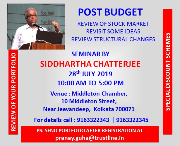 SiddharthaTopse's tweet photo. #PostBudgetSeminar #StockMarketSeminar #Register #FridayMotivation https://t.co/kpFhHjw88y