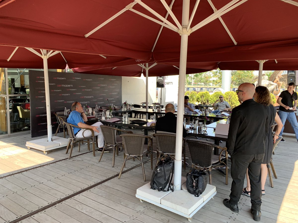 Second day in Ankara with the dear friends of Solo Dance Ankara Festival. Beautiful day, ready for the press conference 🥁<a href="/CerModern/">CerModern</a> <a href="/SoloDanceAnk/">solodansfestivali</a>