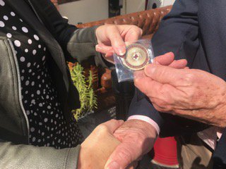Construct_arium's tweet photo. #FF- Friday Feelgood: Julia Stevens, CEO was honored to receive this week, the prestigious "Coin" from Steve Rogers @TAMUCOSC in recognition of the strong collaborative partnership and shared values. https://t.co/WIelDw2RA0