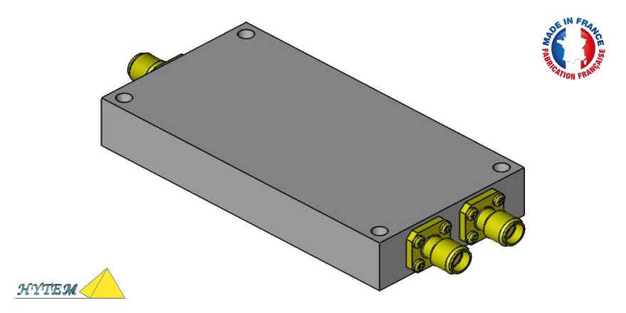 HytemRF's tweet image. New wideband 2 way power splitter
Frequency: 400~6000MHz
Power: ⩽ 30W as splitter (⩽ 1W as combiner)
Isolation: ⩾ 20dB
Connector: SMA female (x3)
P/N: 01.02.383
Datasheet=tinyurl.com/y3flmmrb  
#RF #Microwave #RFpowerSplitter #RFpowerDivider #RFcomponent #5GNR #5G