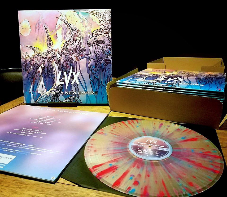 VINYLS out in few hours:
4 test bundles (test press + regular copy) will be available too.
Artwork <a href="/Atom_cyber/">Atomcyber</a> / Vinyl Master <a href="/VolkorX/">Volkor X</a> 
—————
Link to purchase at 5pm US Central time
Stay tuned !!!

#synthwave #outrun #retrowave #cyberpunk #darksynth #newretrowave #vinyl #synth