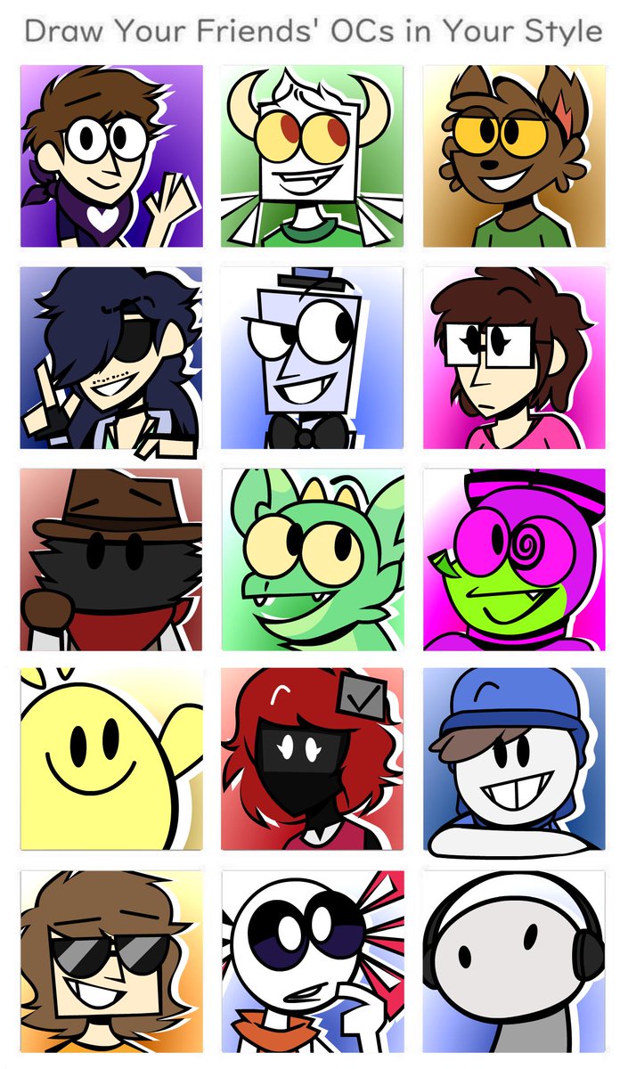 DONE! these are rly yucky lol sry

1 - <a href="/funnygalaxycat/">nic</a> @Peanut_Cupster <a href="/XanderDoesStuff/">XanderDoesStuff (FOLLOW @XANANER)</a> 
2 @neptunesringss @Cthefish123 @frappedog 
3 @the_real_palec <a href="/GuyGoonn/">GuyGoon</a> @noodle_waveform 
4 <a href="/taylorgrodin/">Taylor Grodin</a> <a href="/WoopDoo_DT/">WoopDoo</a> <a href="/ChrisShwafer/">Chriss</a> 
5 @CaffeinatedTile <a href="/TTGuy10000/">ttguy10000</a> <a href="/AshleyGamering/">@PhantoFantasma</a>