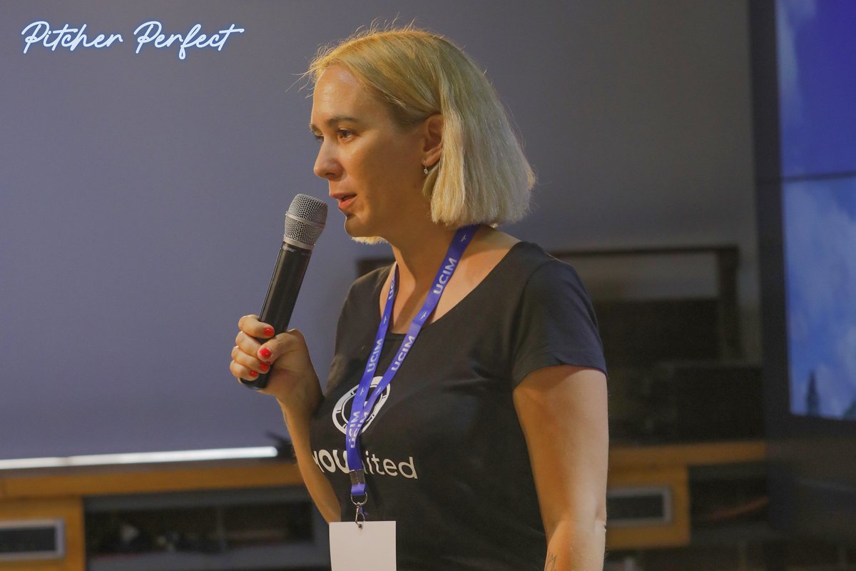 #UCIM #PitcherPerfect was obliged to have Michaela Bolerazsky the Founder &amp; CEO of YOUnited along with her teammates Roman Kucera &amp; Matej Gregus, having a strong instinct &amp; focus on revolutionizing the online gaming and betting industry with their project.