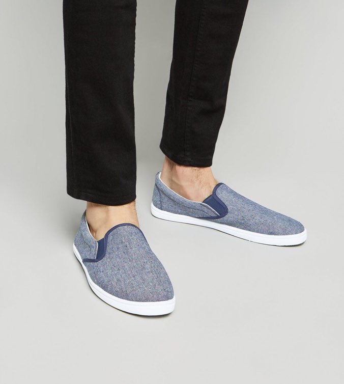Slip On Plimsolls.Available in navy and black U.K. size 8,9,10.N6,000. #londonerrands