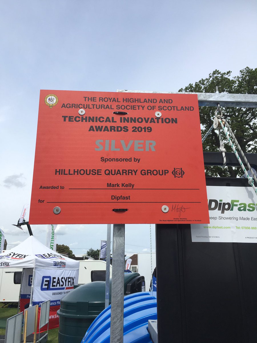 What a few days it’s been. We had a brilliant 2019 <a href="/ScotlandRHShow/">Royal Highland Show</a> which was topped off by receiving the highly acclaimed Technical Innovation Award. We are extremely proud of this achievement and thanks to all that have supported us along the way. #HighlandShow