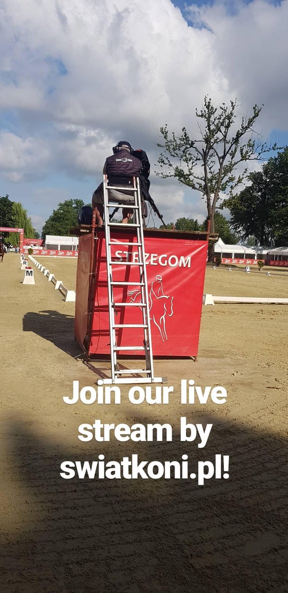 Day two everyone! Dressage tests on three arenas! 😉