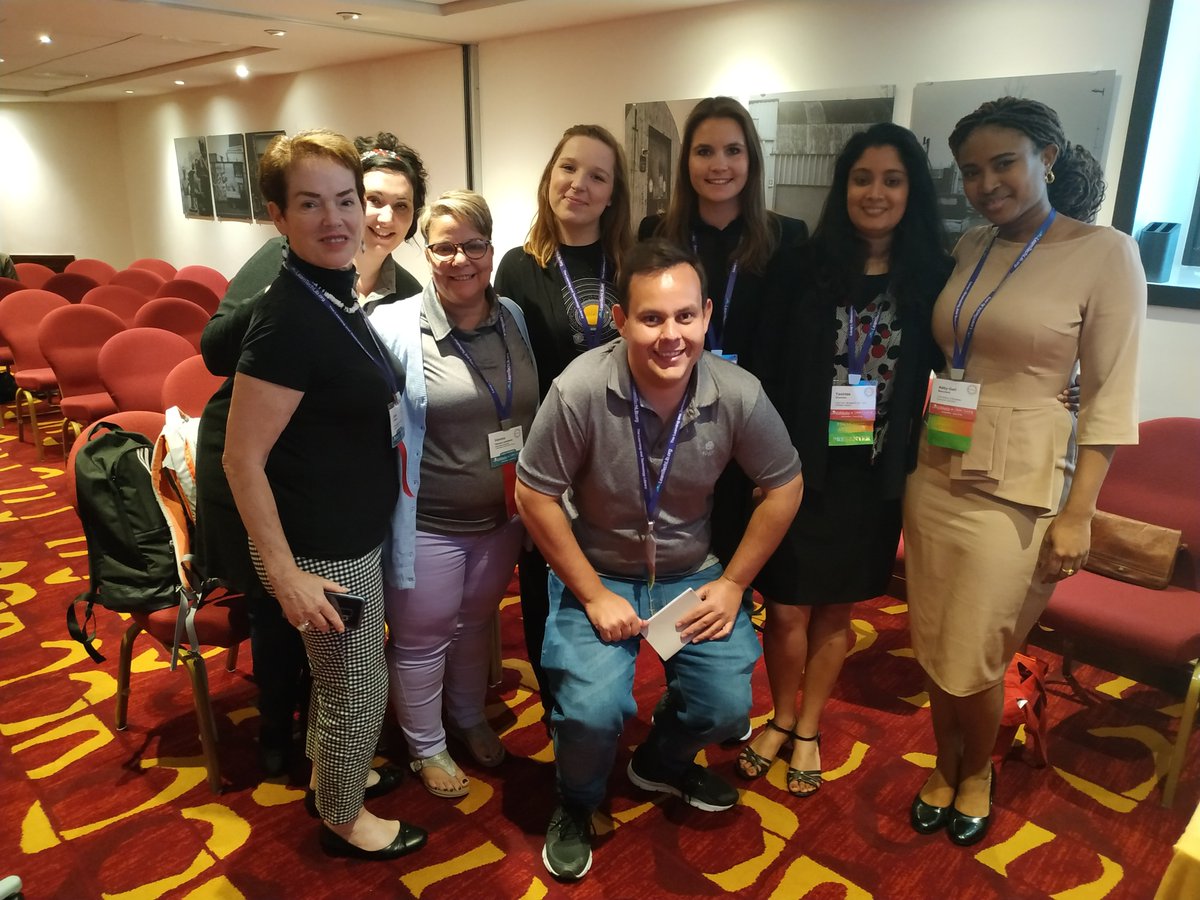 Koosdv's tweet photo. Special Interest Group: Emerging Scholars! Shared ideas and thoughts on the Edmedia confernce and Innovate Learning. #EDIL19 https://t.co/T3Guni9QTr
