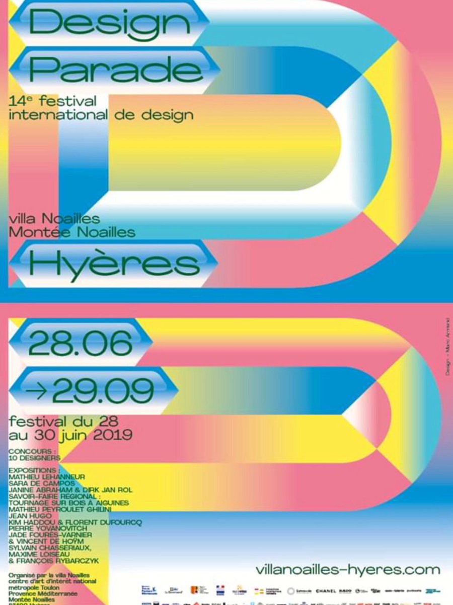_pamono's tweet image. Design Parade opens today at @VillaNoailles 🎈 

To celebrate, we had the joy of catching up with Grand Prix winner #SaradeCampos, who is presenting a solo show at the festival this year: buff.ly/2XawCO2

#DesignParade #designer #designthinking #designfestival