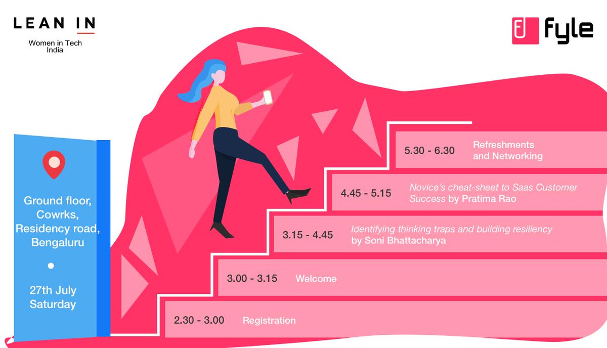 FyleHQ's tweet photo. Excited about meeting fellow women in tech? We are too! 👩💻
Check out the image for the event details with @LeanInWITI and register here: https://t.co/bEym7HSBO6
See you there! 👀
#LeanInWITI #LeanIn #WomenInTech https://t.co/VBTvMFXswN