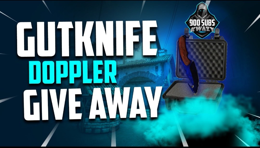 kwazybets's tweet photo. WE HIT 900 SUBS YESTERDAY!
And like promised I will give away my knife win from last stream
Winner will be picked using random tweet picker 
To win:
✔️ Subscribe on youtube : https://t.co/NECaw0d1RE
✔️ Retweet
✔️Tag 2 friends 

send prove!
#CSGOGiveaway #csgoskin #CSGOGiveaway https://t.co/MBOAdqzgjm
