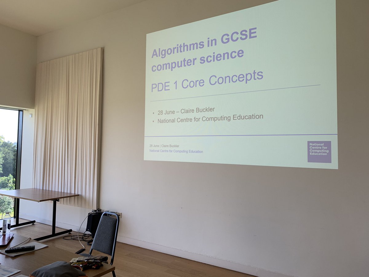 clairegowland's tweet image. Fabulous venue for delivering day 1 of GCSE Algorithms. Looking forward to it. @CRCSouthWest #wearecomputing @WeAreComputing @DillingtonHouse