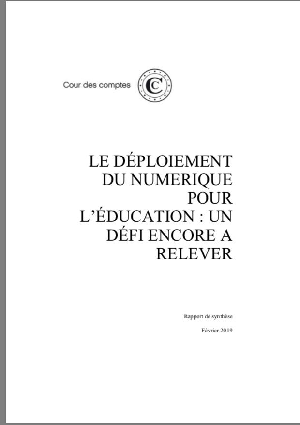 LoupBarbara's tweet photo. Rapport de la Cour des Comptes sur le déploiement du #numeriqueeducatif : « Canopé est un acteur clé du service public du numérique éducatif » « offre une grande variété de produits et de services numériques : #canoprof #viaeduc #magistere etc.» p.32-34 https://t.co/VvKynKYTtx https://t.co/Ph0GQKpJxs