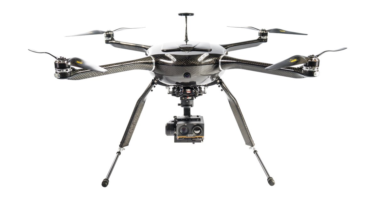 WYP_Drones's tweet photo. Our new Dark Matter Quad from Clogworks, Holmfirth, West Yorkshire. Complete with Wiris Security camera, 30x optical zoom and 800 pixel I.R. camera. AMAZING!!! https://t.co/rfujl7GfBP