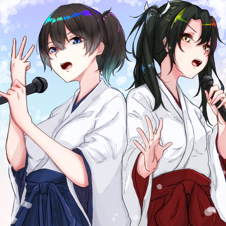 チャック サンイーヌ V Twitter ずいかがかわいいです ちょっと慣れてそうな加賀さんと余裕のなさそうな瑞鶴 どちらも素敵です