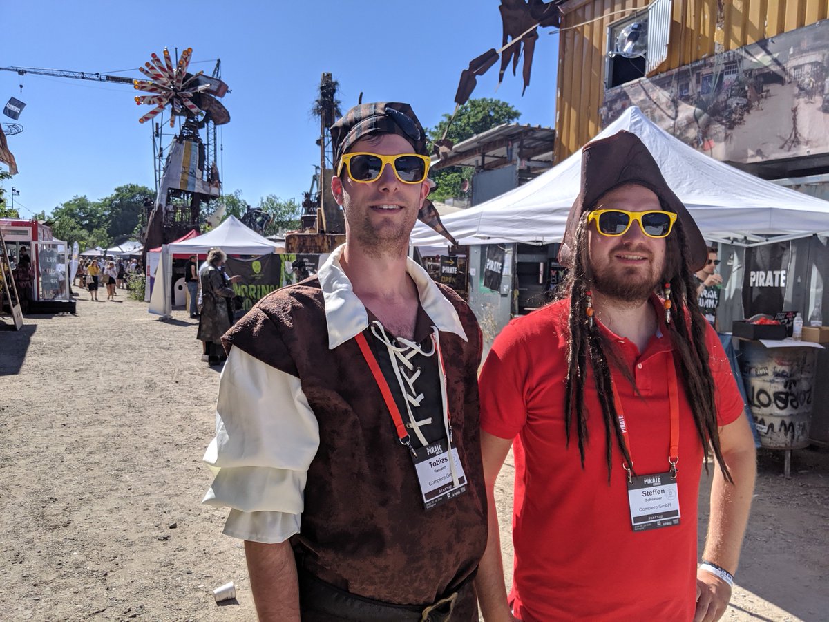 ARRRmazing. What a blast <a href="/PIRATESummit/">PIRATE Summit</a> - yesterday we walked the plank and pitched #Complero! Great to connect with other founders and investors and reach out to the community. #DigitalContactData #InnovationinAI #StartupLife #PirateSummit #AAARRRR