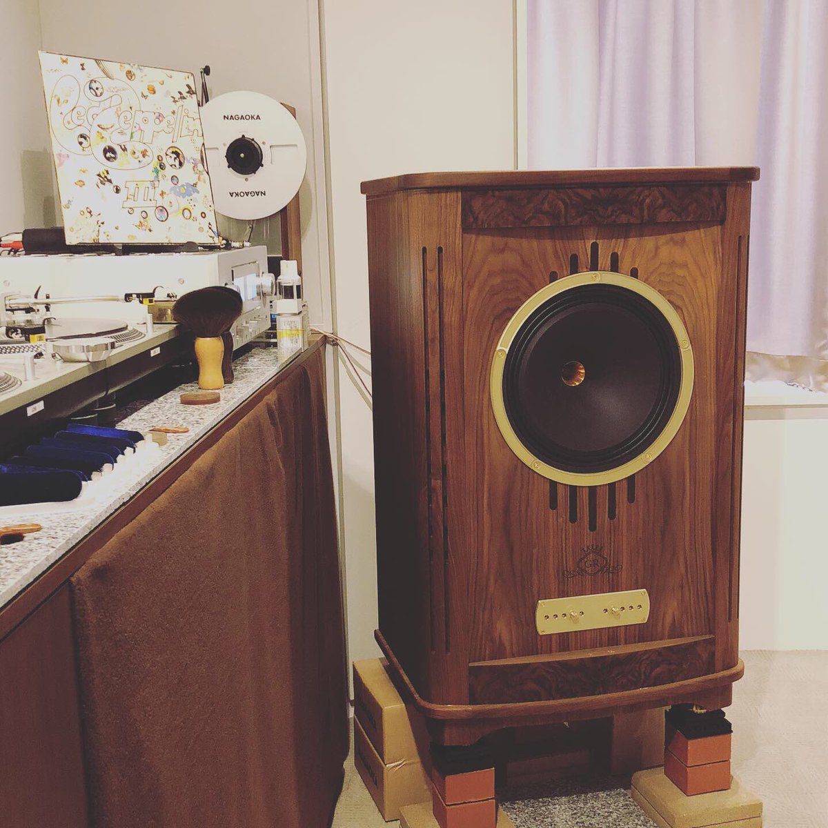NAGAOKA_coltd's tweet photo. #NAGAOKA の #MP150 と #tannoy で聴く #ledzeppelin https://t.co/C4jIEDXzln