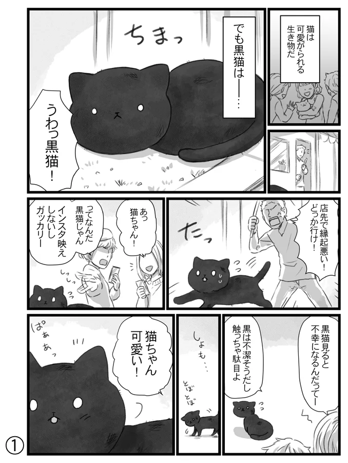 黒猫は縁起が悪い？そんなことないよ！黒猫は可愛くてロックで最高！