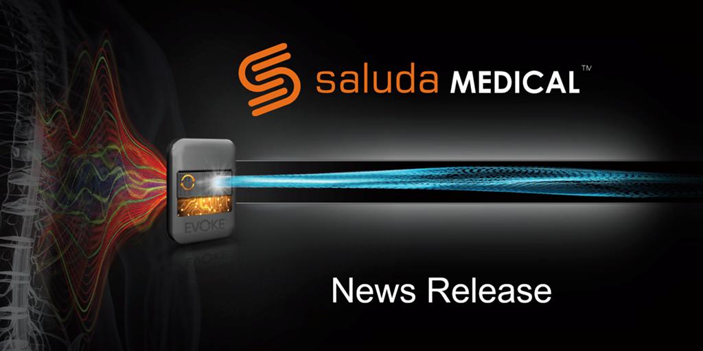 SaludaMedical's tweet photo. BREAKING: Saluda Medical Raises $75 Million Equity Financing from @bostonsci and Redmile Group

https://t.co/DXpxzwYmUi

#ClosedLoop #SCS #Neuromodulation #ECAP #ChronicPain

CAUTION--Investigational device. Limited by Federal (or United States) law to investigational use. https://t.co/YfOo89qRzq