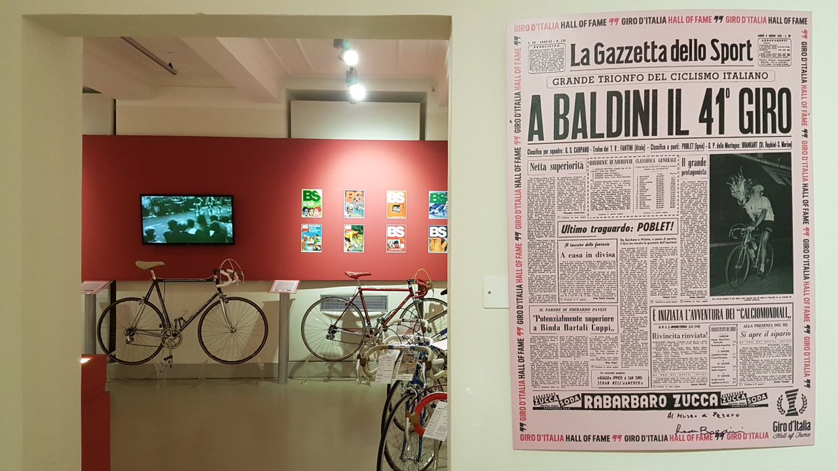 Ultimo weekend per visitare la mostra di bici storiche a Palazzo Mosca! Fino al 30 giugno 🚴‍♂️ #pesaromusei ow.ly/7dcP50uDntt