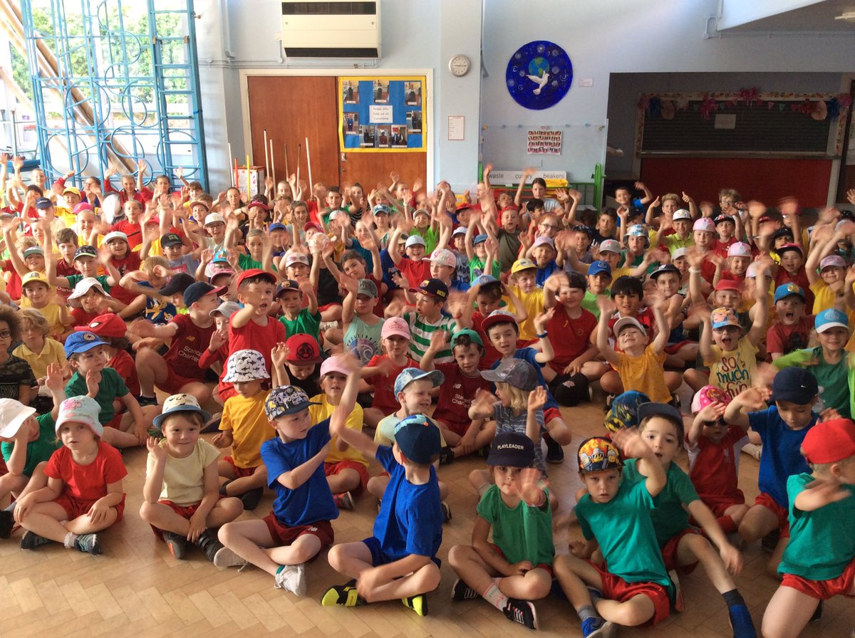 FrodshamCE's tweet photo. Happy Sports Day! ☀️
Which team will win this year?
#SportsDay2019 #TeamFrodshamCE 🏃‍♂️🏃‍♀️ https://t.co/7X9293QN4j