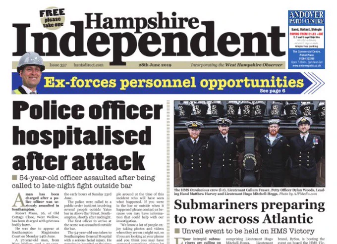 Image from Hampshire Independent (@HantsIndie)