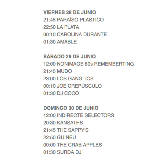 indieloversm's tweet photo. Entre hoy y el domingo en Terrassa, y gratis, llega la octava edición de @espaivapor! Actuarán #CarolinaDurante, #LaPlata, @thecrabapples, Joe @Crepus, @amabledj, #DjCoco, @MUDOband... https://t.co/ZvJmDOFfrT https://t.co/mgBTMOAyYw