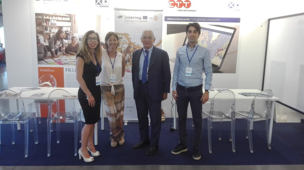 Oggi al #MedSeawork di Genova iniziano i b2b tra operatori del settore: 40 aziende liguri ed italiane incontrano 23 buyers internazionali. <a href="/frinet2_eu/">frinet4.0</a> è presente per dare un'ulteriore opportunità di business alle imprese assistite!