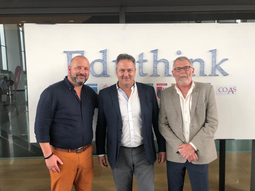 Oskar_Almazan_'s tweet photo. #Innovación: @promete_org: 'Nuestro presidente @LuisCacho_
ha estado en @Eduthink_es con @richardgerver, #Embajador del #Talento de @promete_org, y #GrahamPowell conversando sobre
#InnovaciónEducativa.
#LaEducacióndel… https://t.co/7Z0JLktVQb, see more https://t.co/7RhTBskBGJ