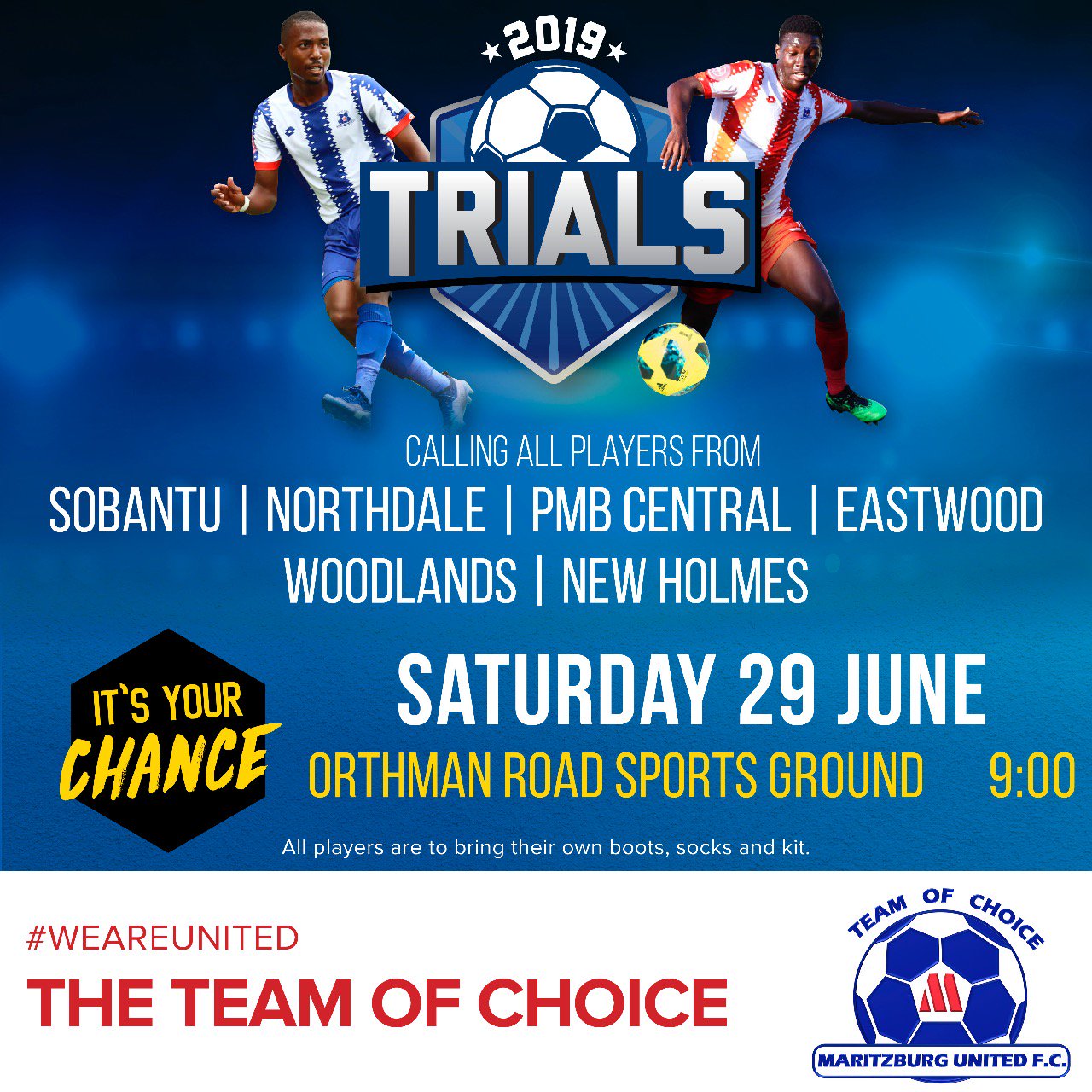 Maritzburg United Fc On Twitter Mufctrials 8 Regions Completed 4 0 0 Players Trialled Up Next It S Pmb Weareunited